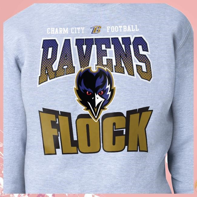 Official NFL Clothing Men's Baltimore Ravens Starter Gray Comic Style Sweater ArizonaCardinals