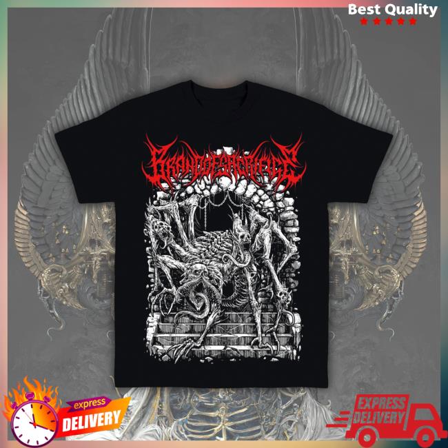 Official Brand Of Sacrifice Merch Slam Black T-Shirt