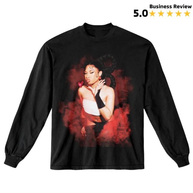 Kisses Long Sleeve Tee Megan Thee Stallion