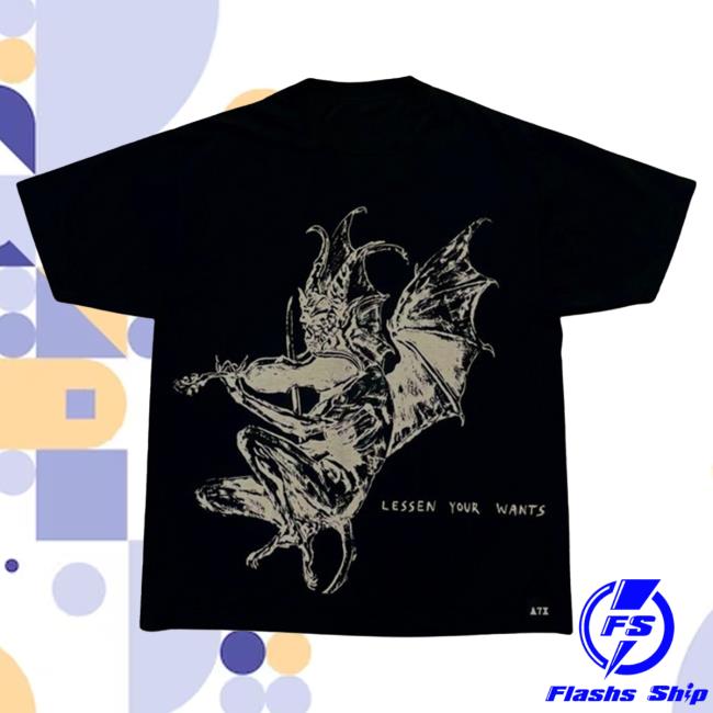Official Avenged Sevenfold Merch Store Shop A7x World Lessen Your Wants - Tee (Wrapped Exclusive) Avengedsevenfold