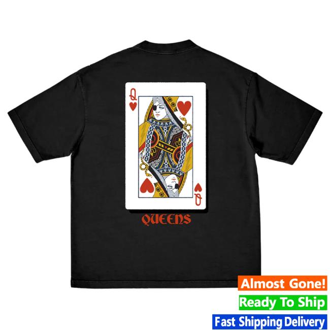 Official Queens Of The Stone Age Qotsa Merch Store Queen Of Hearts Tshirt Queensofthestoneage