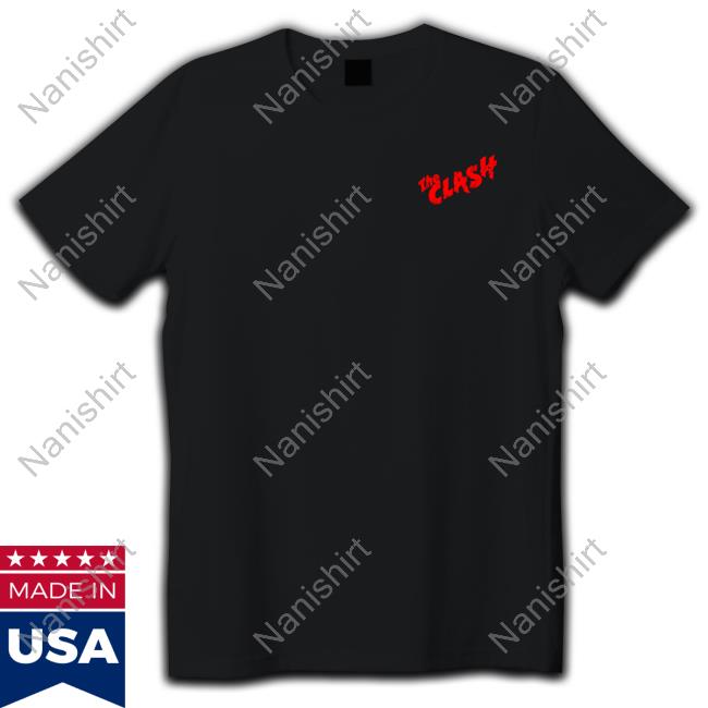 The Clash Debut Black Logo Shirt