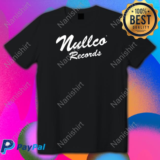Official Nine Inch Nails Merch Mank Nullco Records Tee Shirt
