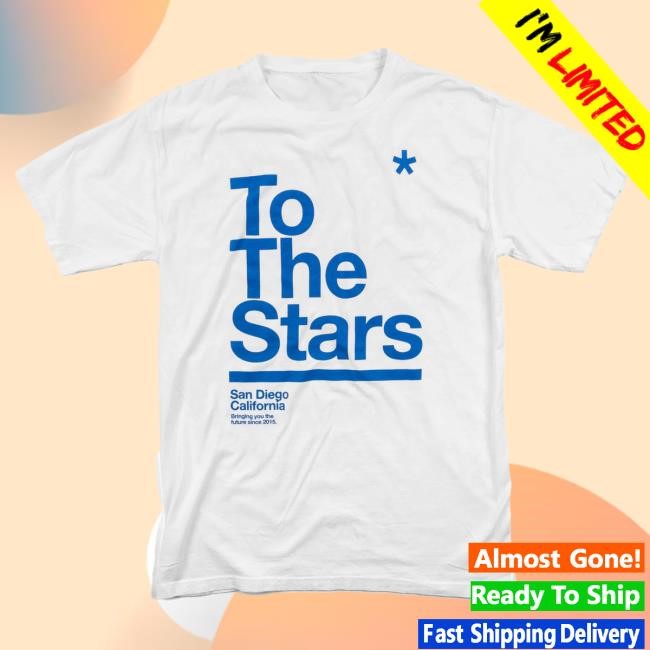 Official To The Stars Clothing Shop Store Package Top Shirt White/Blue