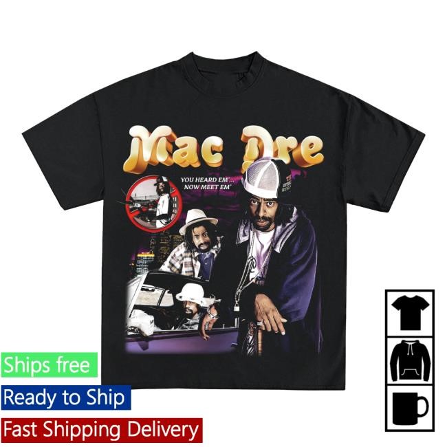 Official Icy Shop Merch Mac Dre Graphic T-Shirts
