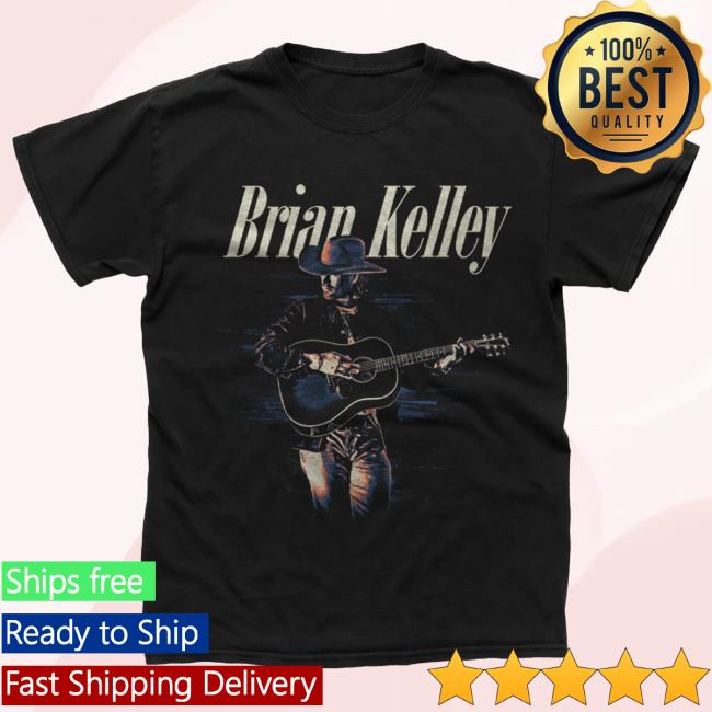 Official Brian Kelley Shop Guitar Photo New Shirt