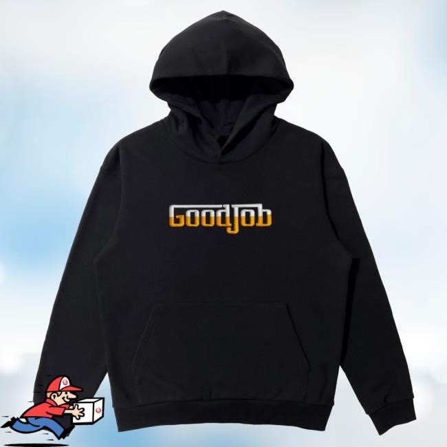 Official Larry June Merch Store Good Job Embroidered Pull Over Hoodie
