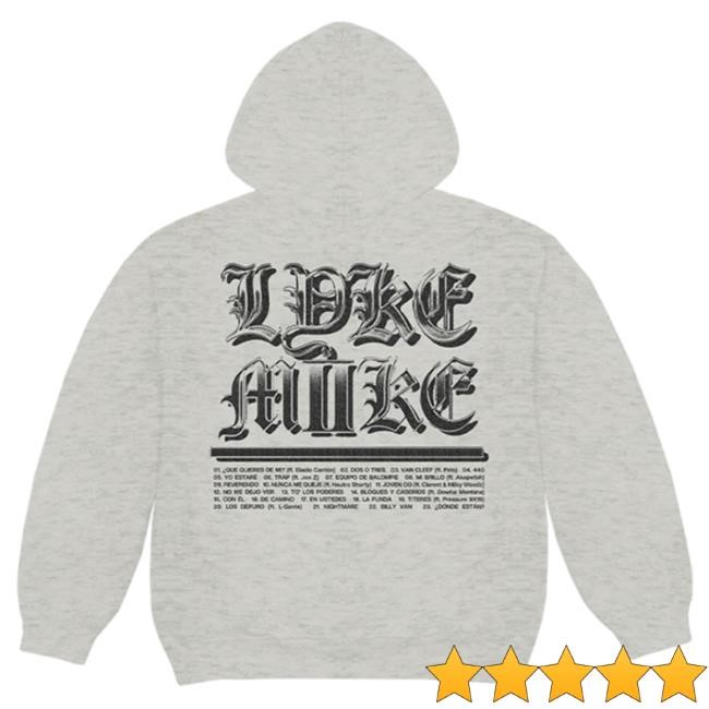 Official Myke Towers Store Shop Lyke Miike Popover Hoodie