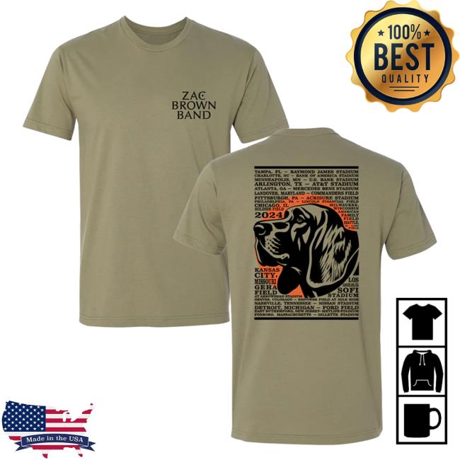 Zac Brown Band Merch Store | Dog Tour Classic T Shirt