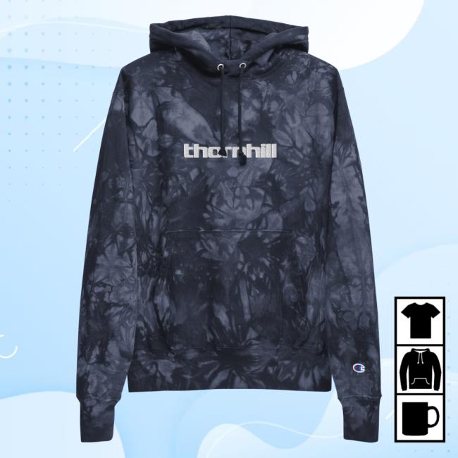 Official Thornhill Merch Thornhill x Champion Logo Tie Dye Hood