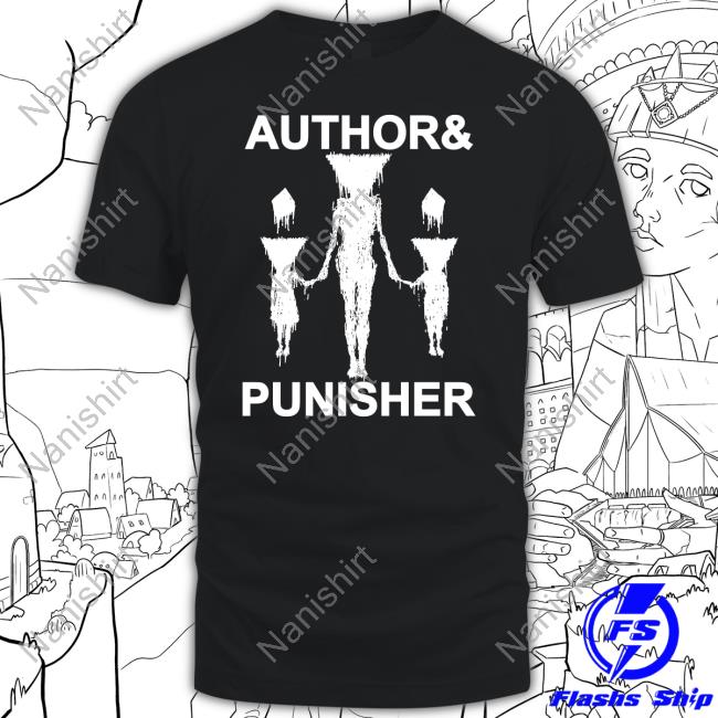 Official Author & Punisher Merch Author & Punisher Women & Children Tee Shirt