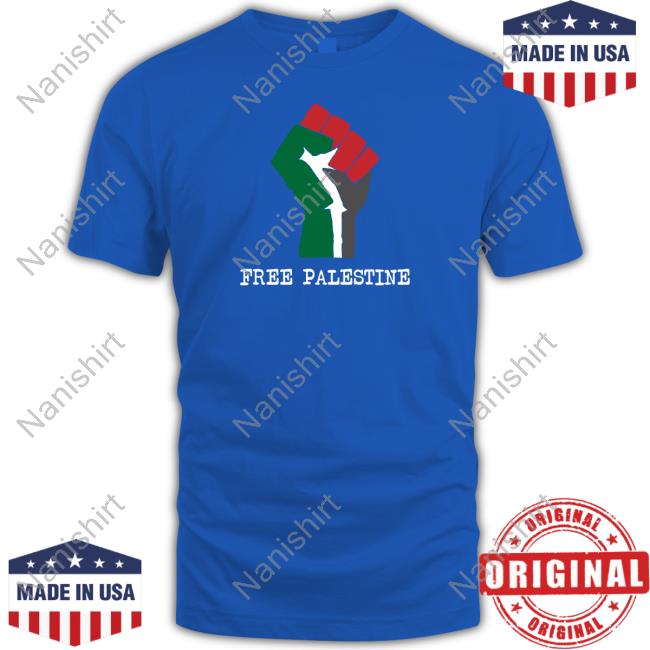 Free Palestine Gaza Freedom Black T Shirt