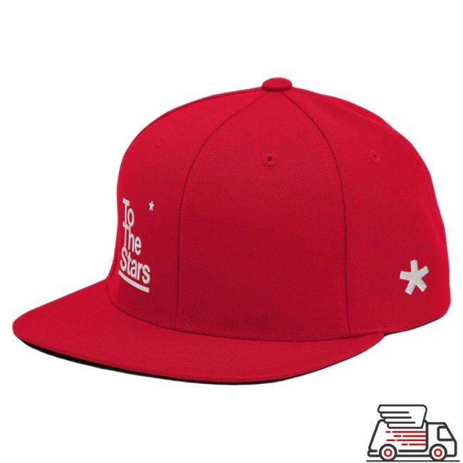 Official To The Stars Store Clothing Shop Store Package Snapback Cap Red