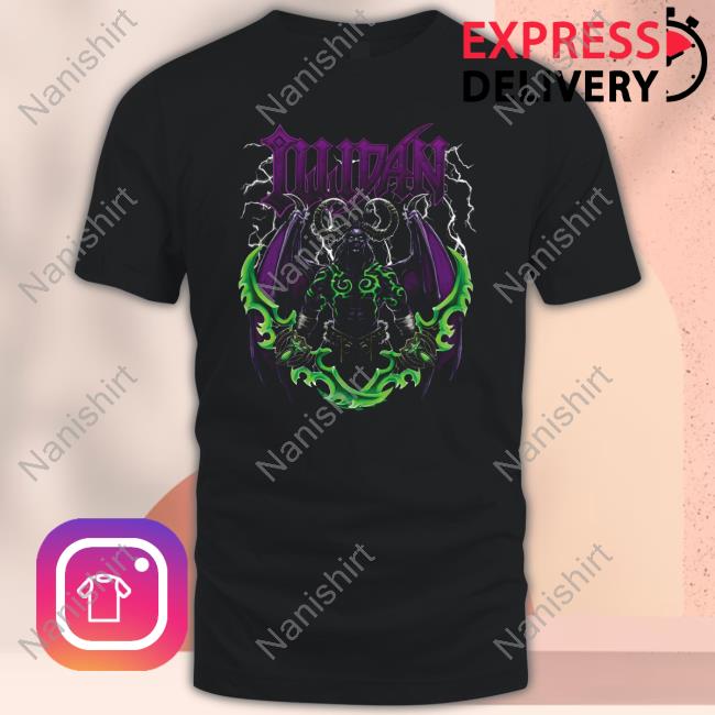 Blizzard World Of Warcraft Illidan Shirt Blizzcon World Of Warcraft Illidan Shirt