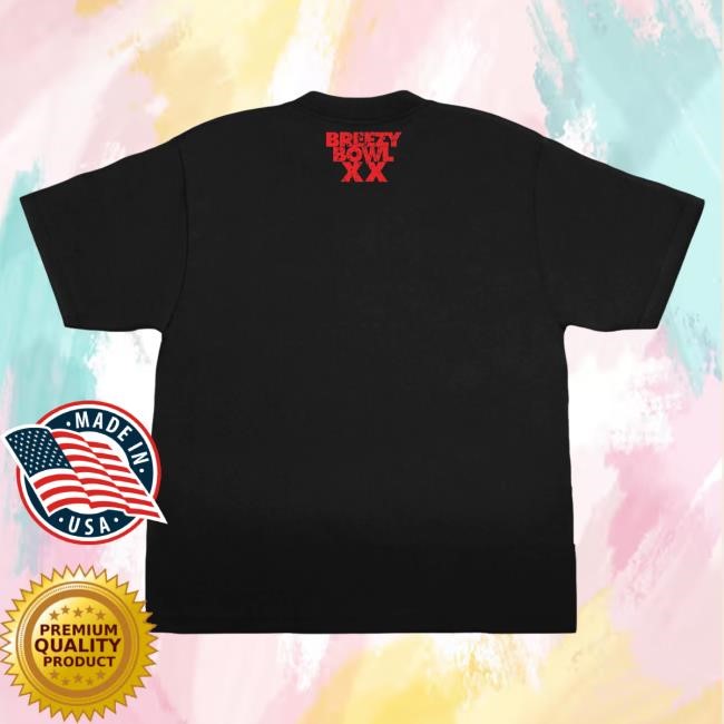 Official Chris Brown Merch Store I WENT TO BREEZY BOWL S/S New Shirt White ChrisBrown