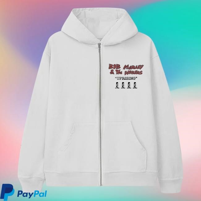Bob Marley & The Wailers Uprising Zip Hood