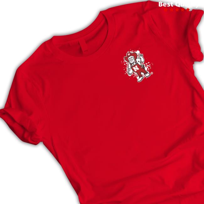 Ncaa Shop Nebraska Huskers Herbie Football Mascot T-Shirt