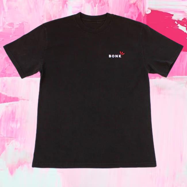 Official Bonkcoin Merch Bonk Tee Shirt @Bonk_Inu