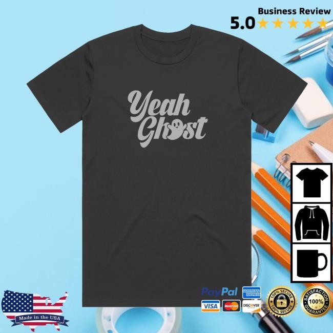 Yeah Ghost Tee Shirt Handsome Podcast Merch Shop