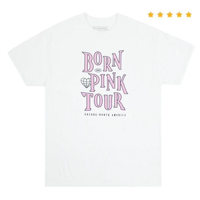 Official Born Pink Encore White Hoodie