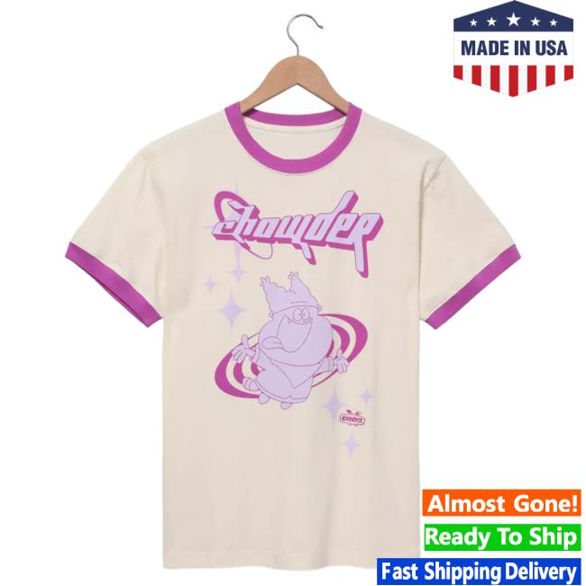 Official Box Lunch Merch Store BoxLunch x Cartoon Network Chowder Tonal Portrait Ringer Shirt Box lunch Clothing Shop