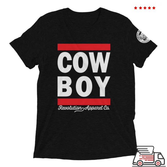 Official Cowboy Revolution Apparel "R.U.N. Cowboy" Cowboy Revolution Shirt 2024