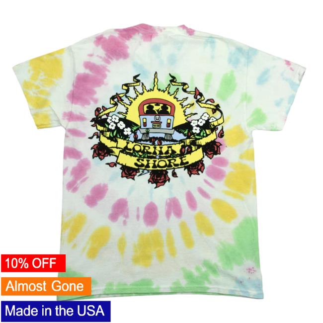Lorna Shore Trippin & Riffin Tie Dye Hot Shirt