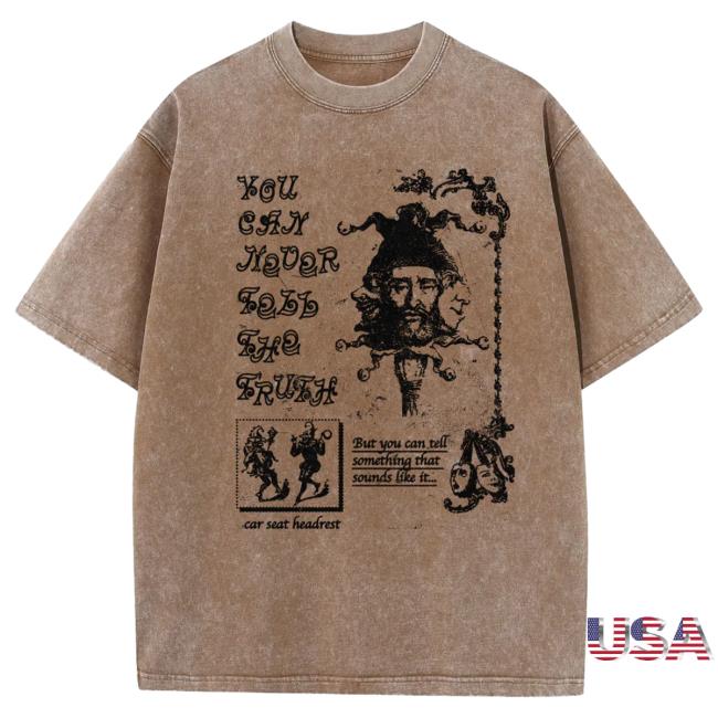 Official Car Seat Headrest Merchandise "Happy News For Sadness" New Shirt