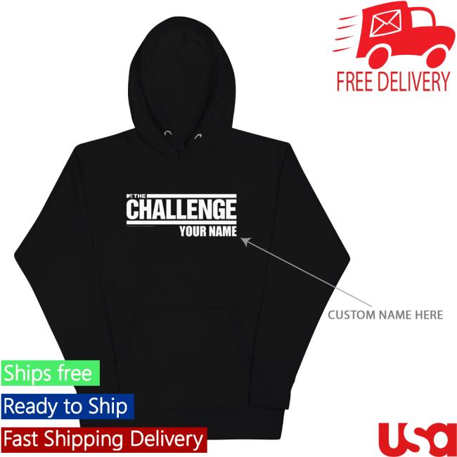 Official Paramount Merch Store The Challenge Logo Personalized Pullover Sweatshirt Paramount Clothing Shop