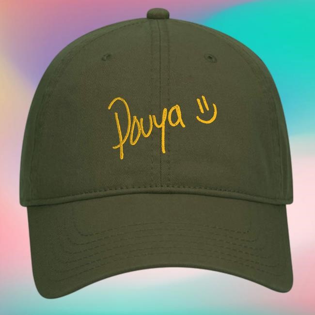 Official Pouya Merch Store Shop Pouya Signature Dad Cap - Green