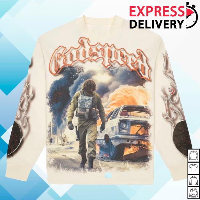 Official Godspeed Nyc Clothing Merch Khaos Long Sleeve (Creme)