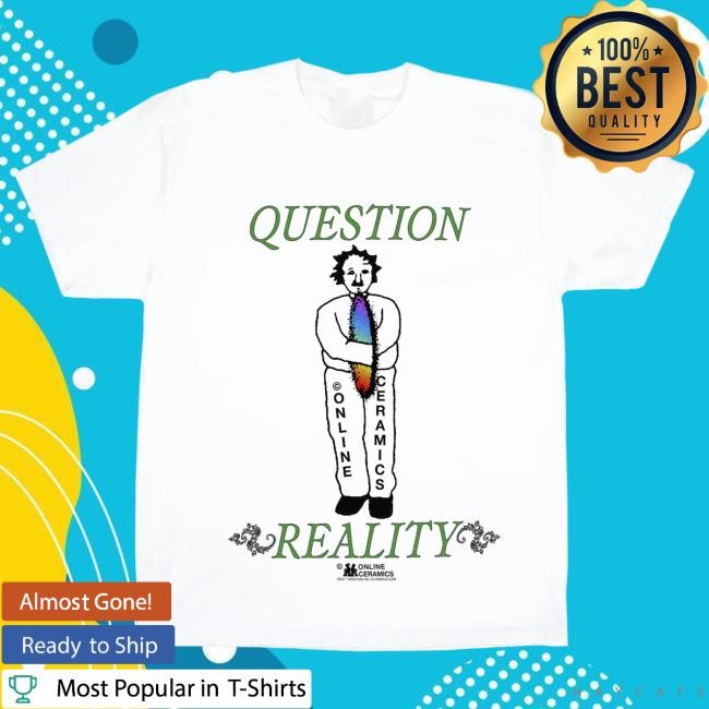 Official Online Ceramics Shop Question Reality Popover Shirt