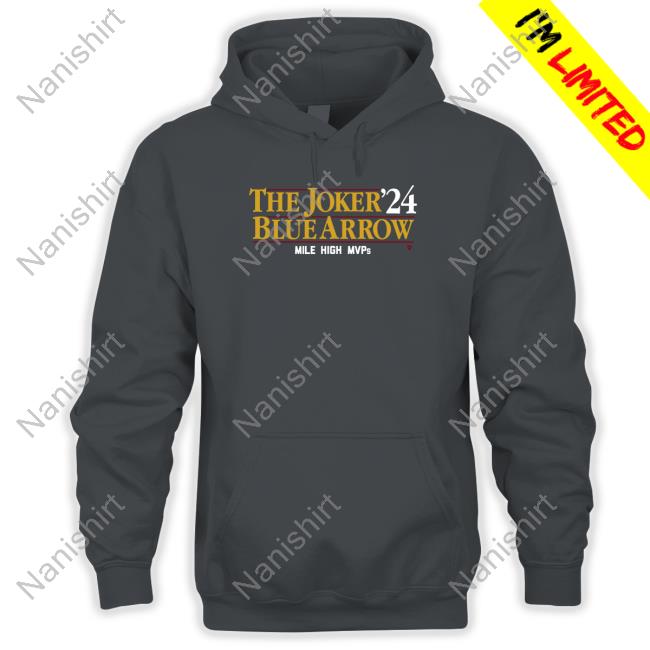 Breakingt Merch The Joker-Blue Arrow '24 Sweatshirt The Joker-Blue Arrow '24 Shirt