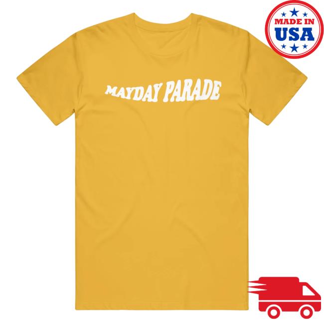 Mayday Parade Merch Please Stay Gold Hoodie