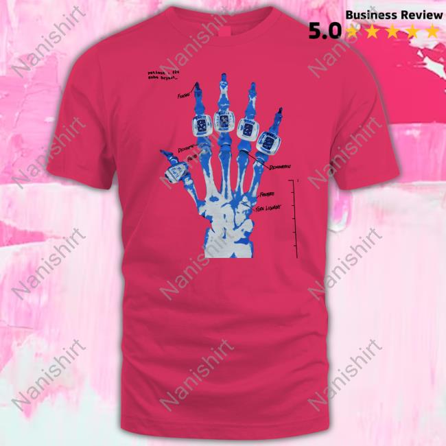 Kobe Bryant x Ray Rings Hand Blue New Shirt