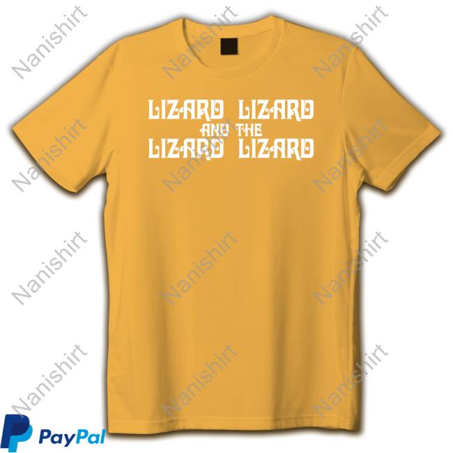 Lizard Lizard And The Lizard Lizard Long Sleeve Tee