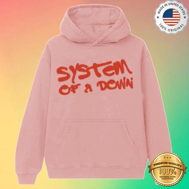 Official System Of A Down Merch Store Shop System Of A Down Puff Script Sweater
