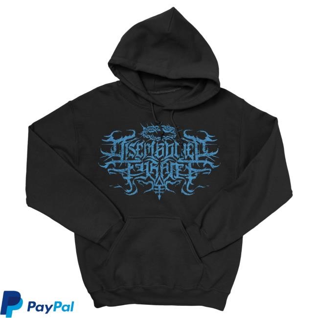 Official Rauw Alejandro Merch Store Shop Disembodied Tyrant "Electric Chair" Popover Hoodie