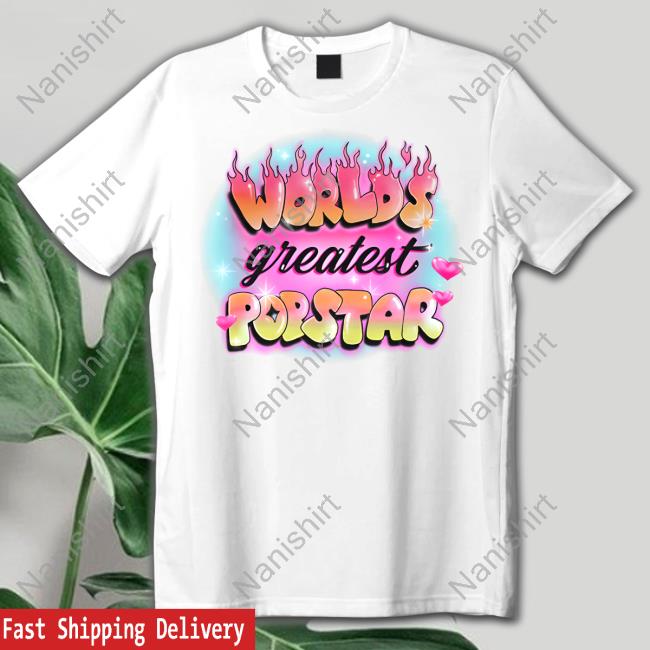 Iamchappell Roan Merch Worlds Greatest Popstar Hoodie