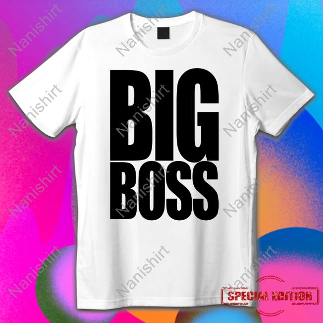 Official Big Boss Long Sleeve T Shirt