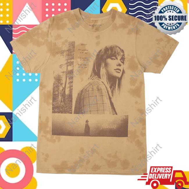 Official Taylor Swift Store Merch Seven Tie Dye T Shirts