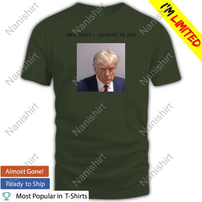 Official Katie Pavlich Donald Trump Mug Shot August 24 2023 Long Sleeve Tee