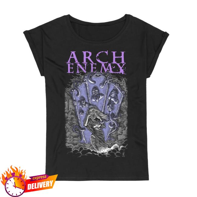 House Of Mirrors Purple Tee Shirt
