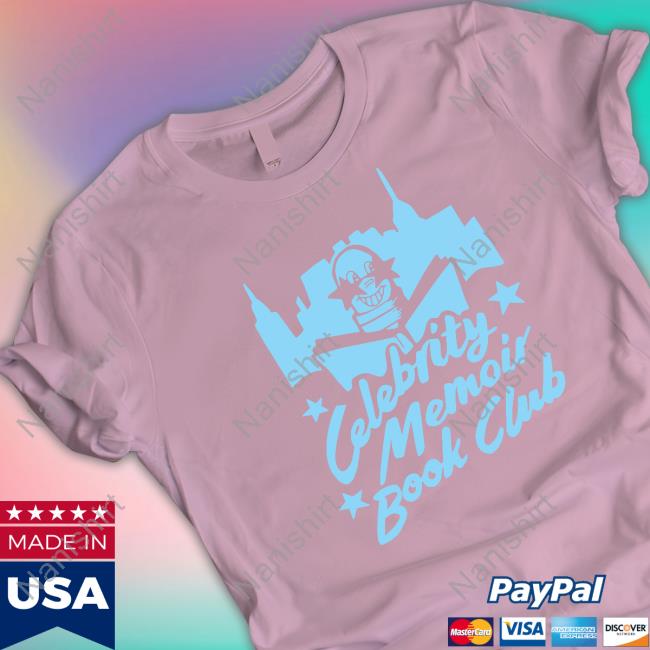 Celebrity Memoir Book Club Worm Tee