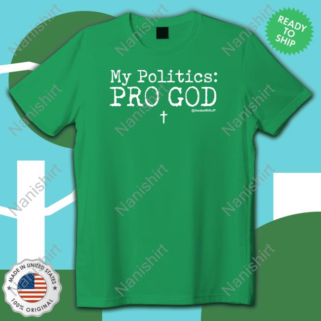 My Politics Pro God Crewneck Sweatshirt