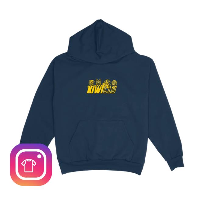Kiwiclo Shop Dawg Pullover Hoodie Navy