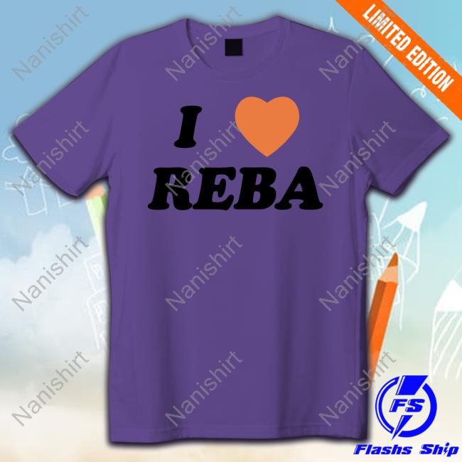 Howie Mandel I Love Reba T-Shirt Reba McEntire