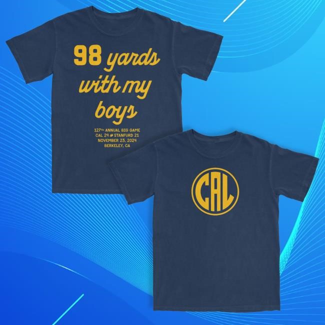 Cal Fan's Burden It Just Means More Shirt