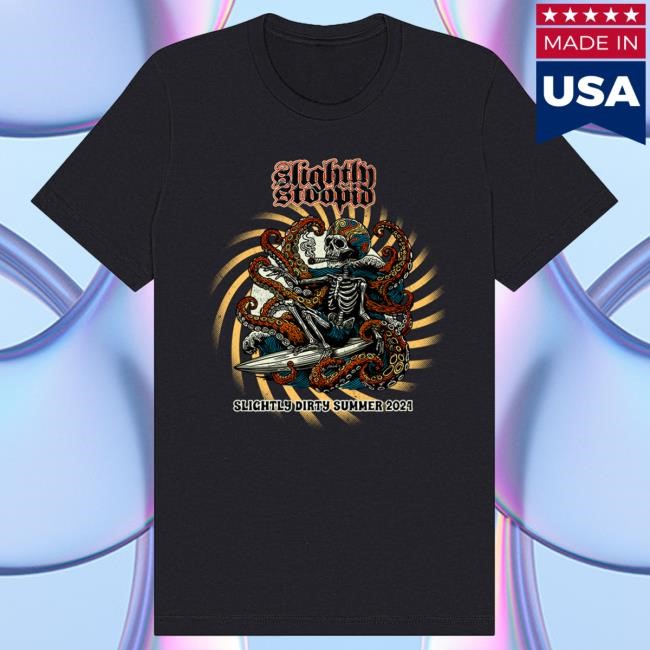 Official Slightly Stoopid Merch Store Shop Octo 2024 Tour Shirt