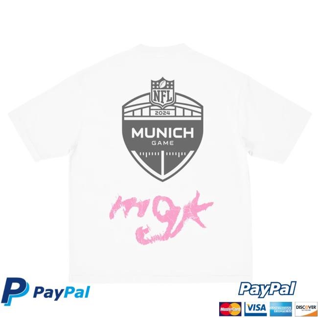 Mgk X Munich Guitar Short Sleeve Shirt Machinegunkelly Merch